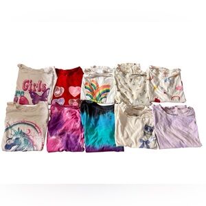 Girls Graphic Tee Bundle - Size 7/8